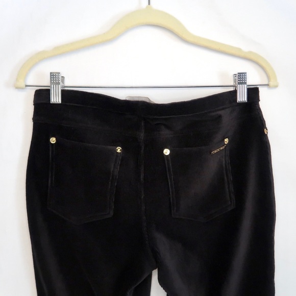 Michael Michael Kors Black Velvet Cord Jeggings - Picture 4 of 7